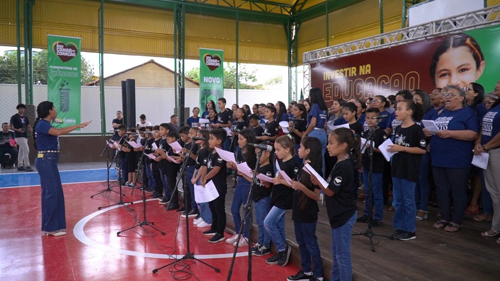 Reformada e ampliada, 1ª escola de Canaã dos Carajás é reinaugurada