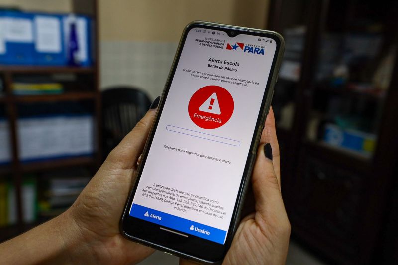 Governo implanta sistema ‘Alerta Pará Escola’ nas unidades de ensino do Estado