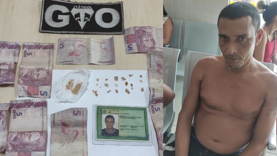 Homem é preso após engolir drogas no interior do Pará