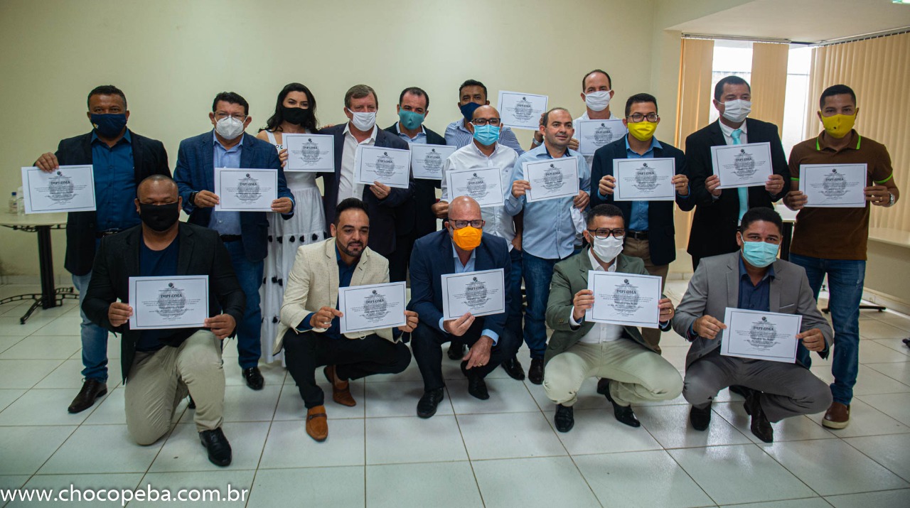 Juiz Lauro Fontes, diploma prefeito, vice-prefeito e vereadores em Parauapebas