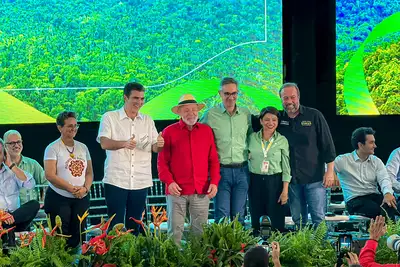 Presidente Lula acompanha anúncio de investimentos da Vale em Parauapebas (PA)