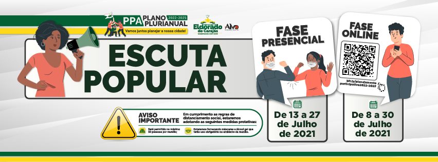 Escuta popular a prefeitura de Eldorado do Carajás escudando seus moradores