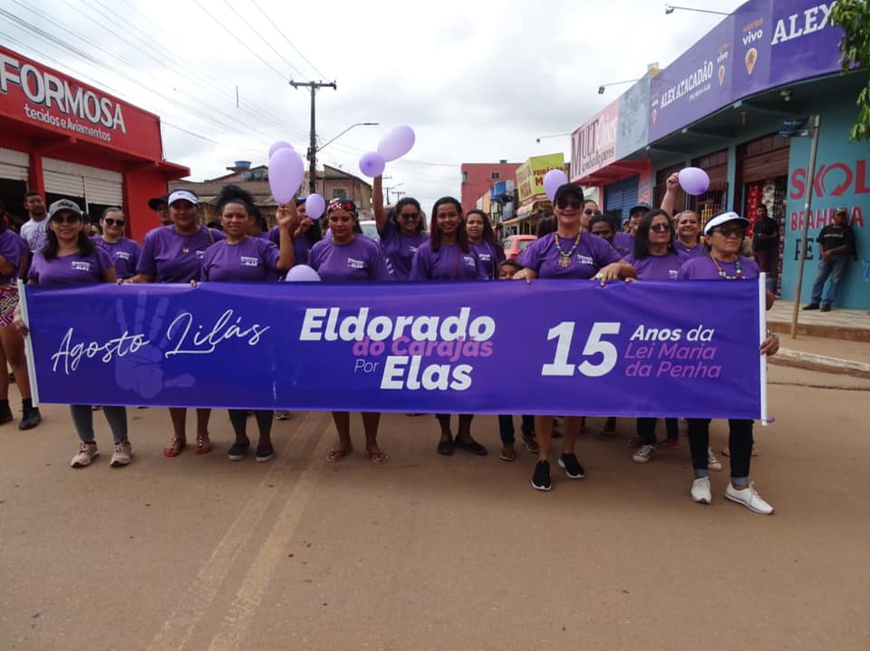 Eldorado: Caminhada das Mulheres Encerra as Ações Alusivas ao Agosto Lilás