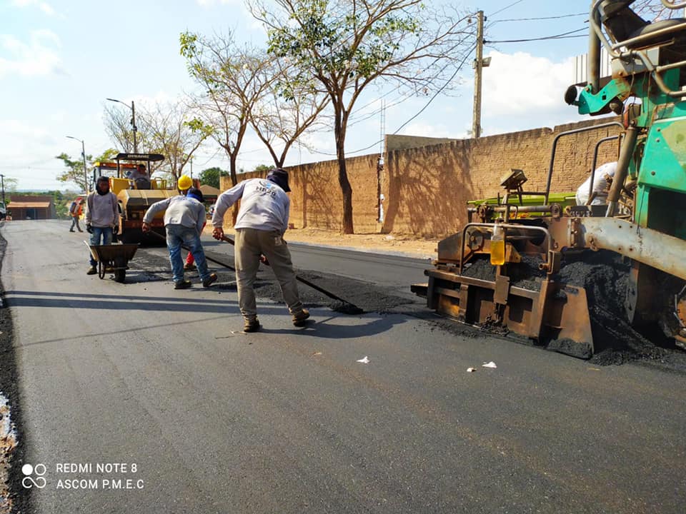 Eldorado: Rua Monte Alegre Recebe Asfaltamento