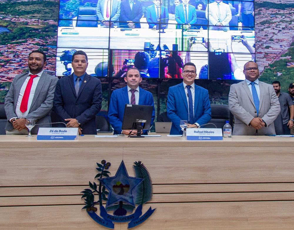 Câmara Municipal de Parauapebas elege nova mesa diretora para 2023 e 2024