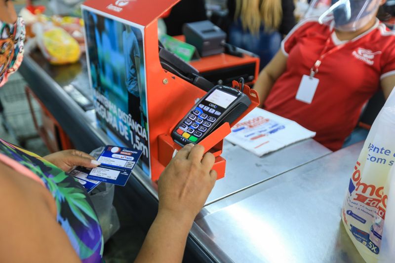 Paraenses começam a utilizar a 4ª recarga do vale alimentação-escolar