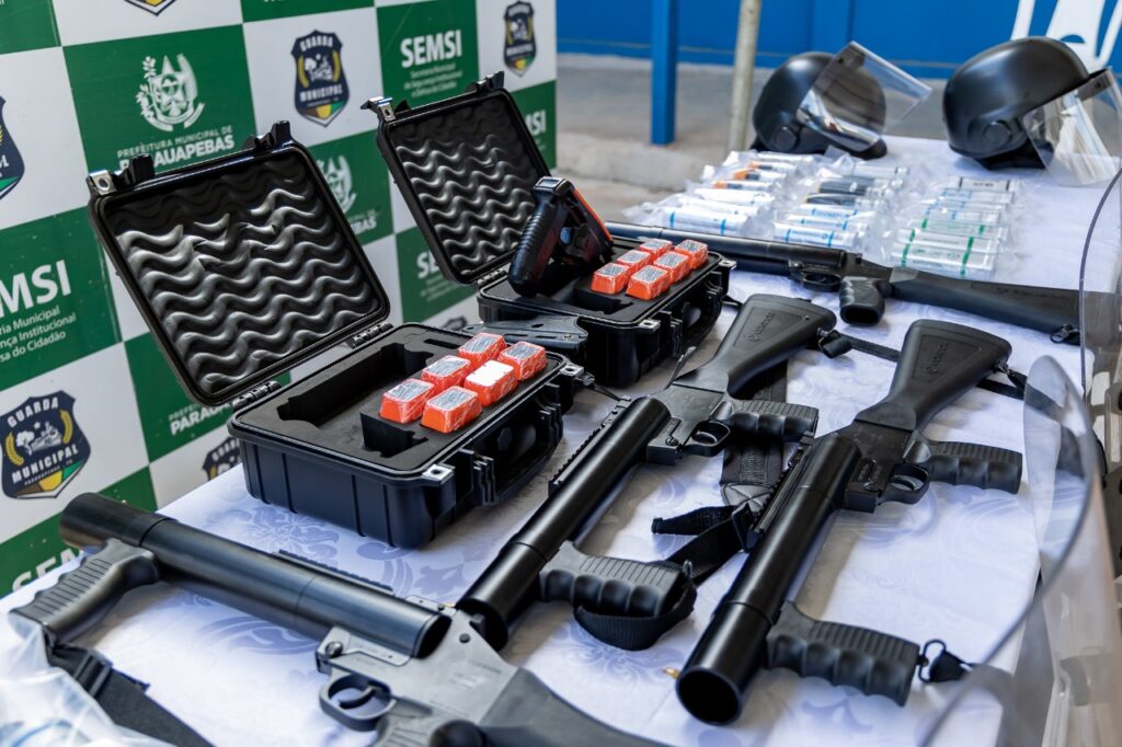 Guarda Municipal de Parauapebas recebe instrumentos de menor potencial ofensivo