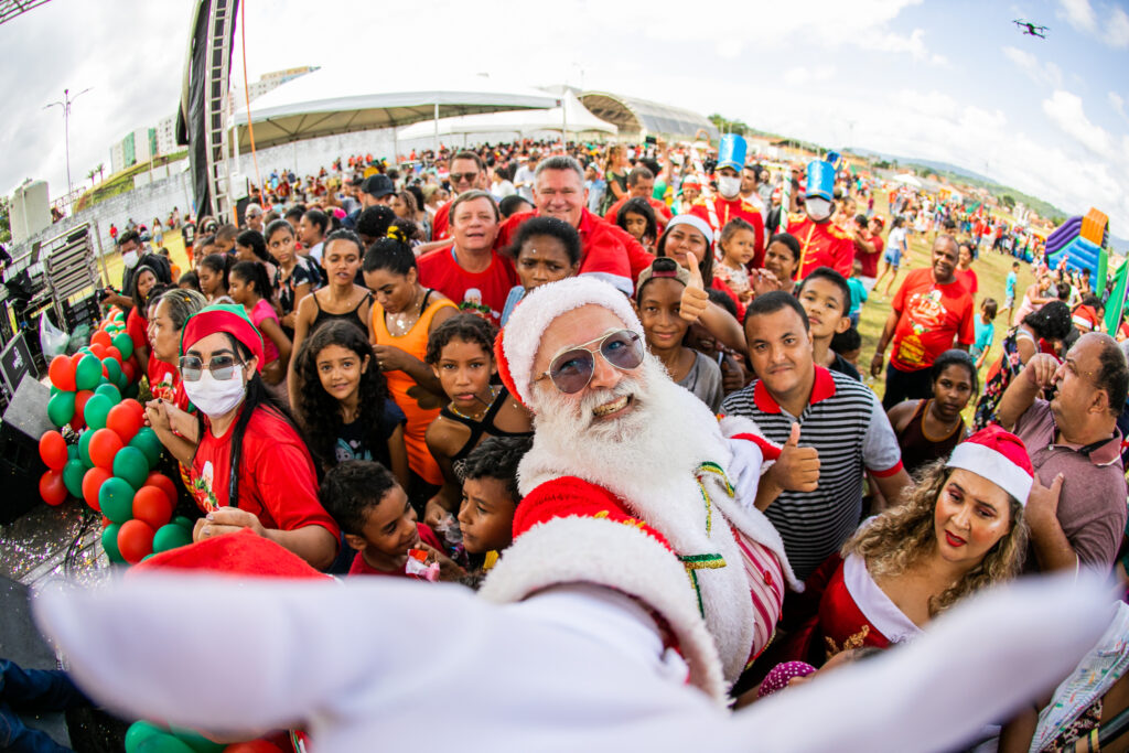 Ação Social do Natal dos Sonhos contempla moradores do Residencial Alto Bonito