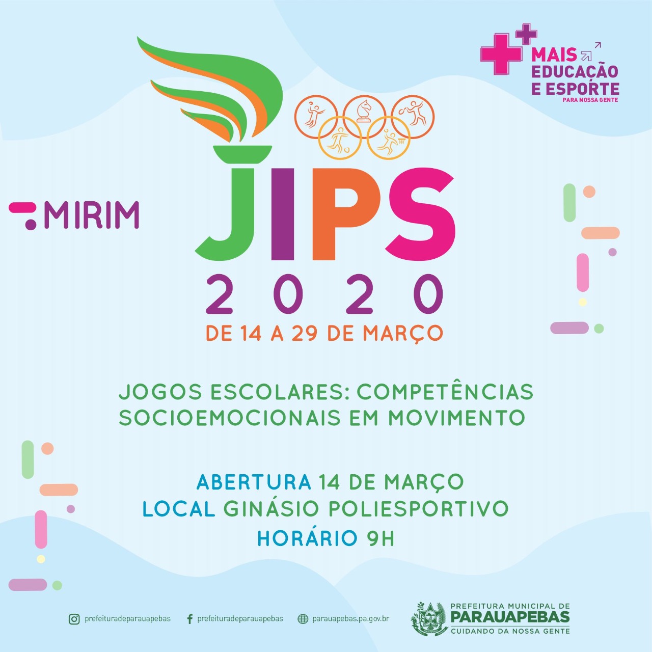 Jogos Interescolares começam neste sábado, 14, com novidades