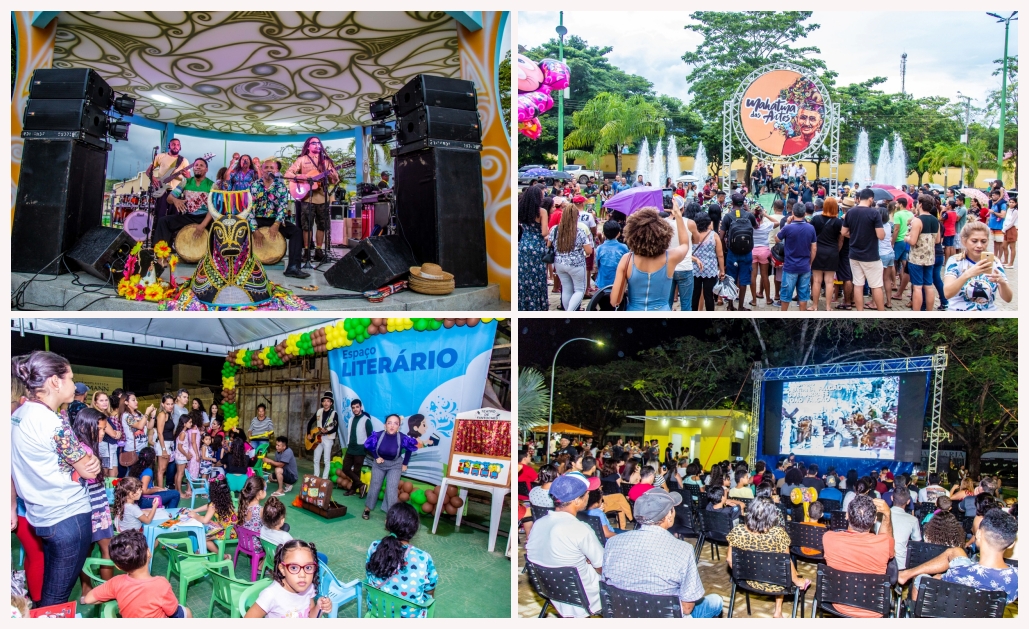 “Mahatma das Artes” marca a reinauguração da Praça Mahatma Gandhi