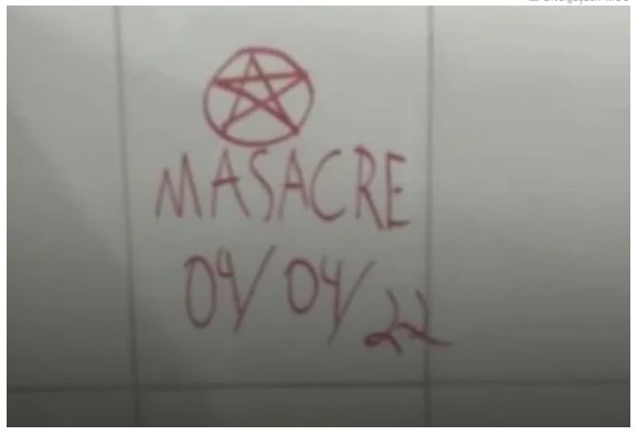 Tentativa de massacre em escola adolescente é apreendido