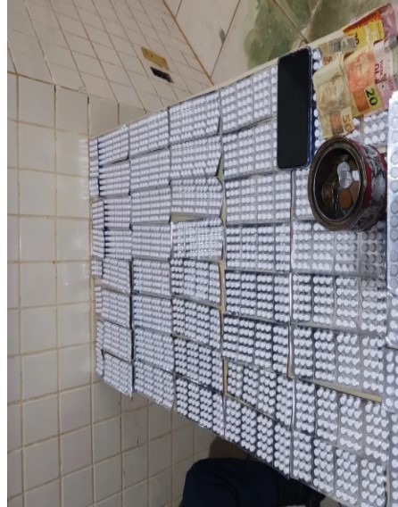 PM apreende mais de 3 mil comprimidos de “Arrebite” em Paragominas