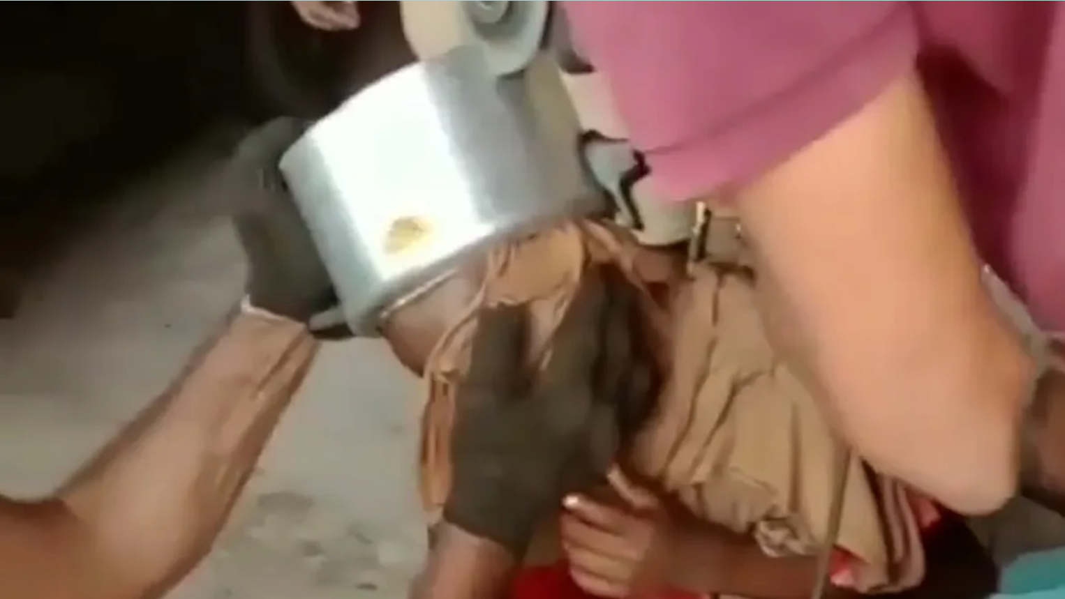 Criança prende a cabeça em panela de pressão em Coroatá, no MA