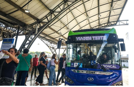Ônibus elétricos chegam a Belém: Primeira experiência com passageiros destaca conforto e tecnologia