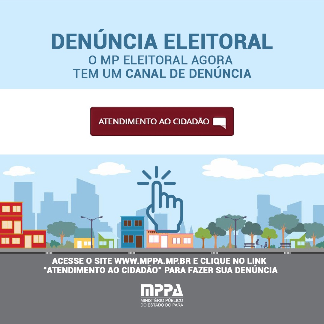 MP Eleitoral disponibiliza canal virtual de denúncias eleitorais