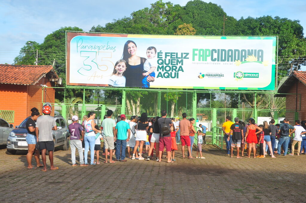 FAP Cidadania: população de Parauapebas aproveita os serviços gratuitos