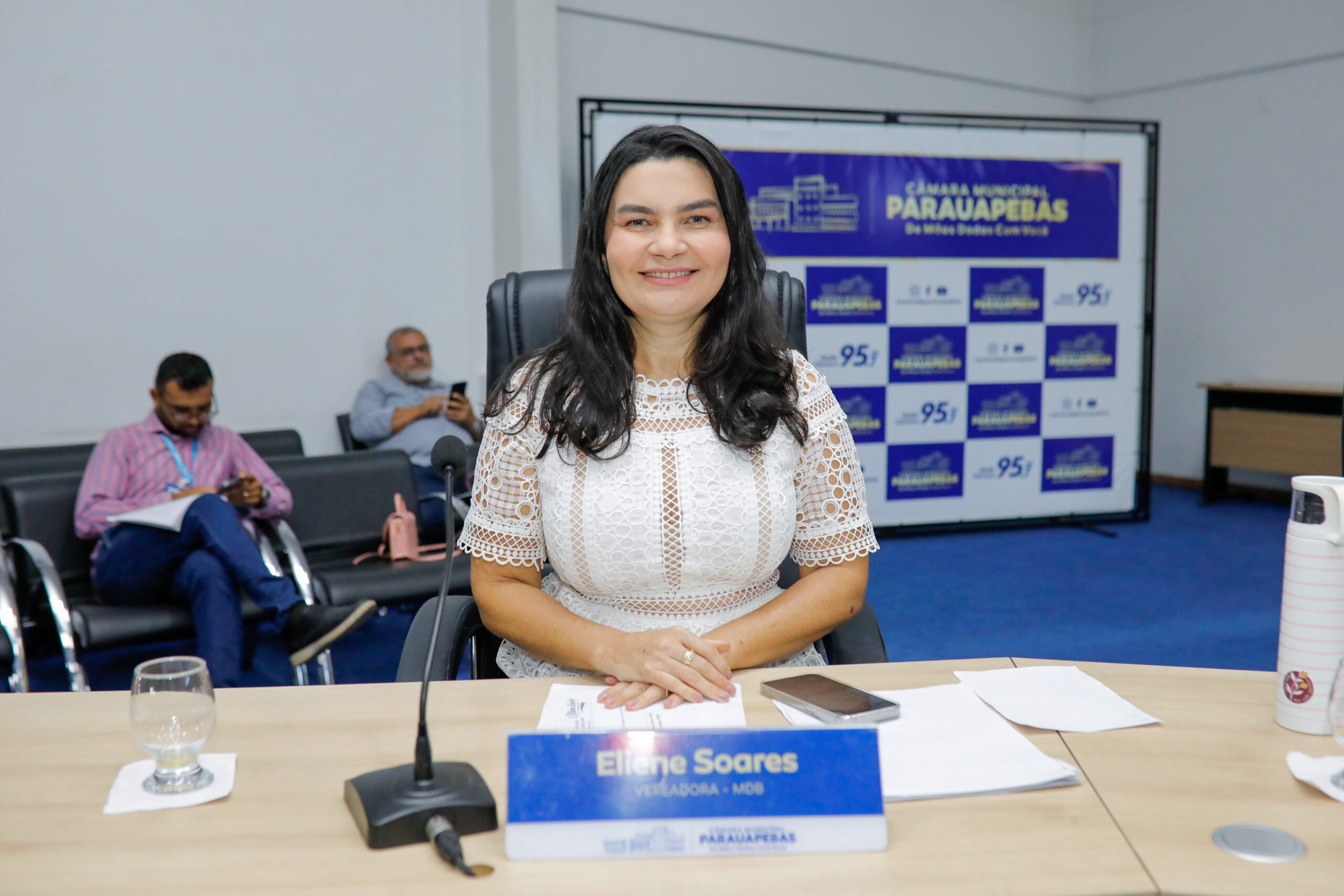 Vereadora Eliene Soares apresenta projetos voltados para a defesa e proteção da mulher em Parauapebas