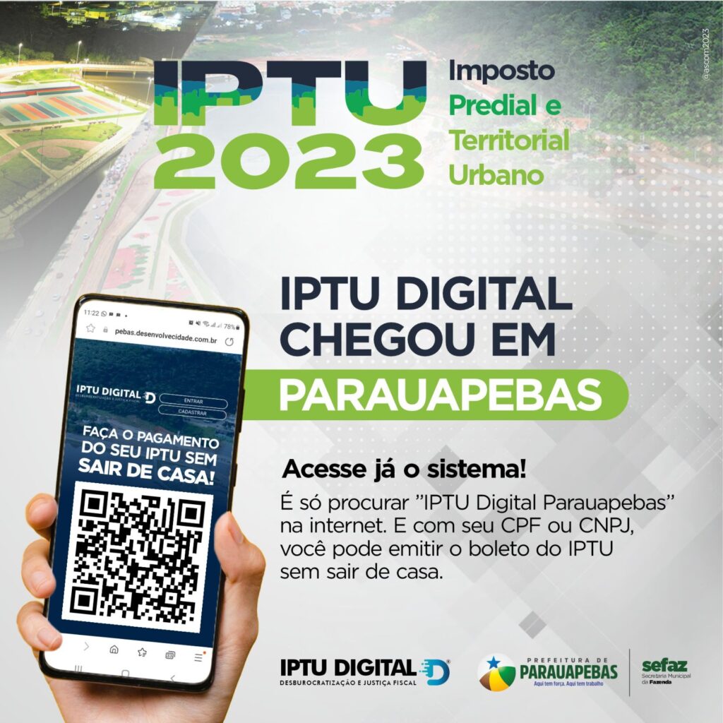 Parauapebas: IPTU oferece desconto de até 60% e isenções