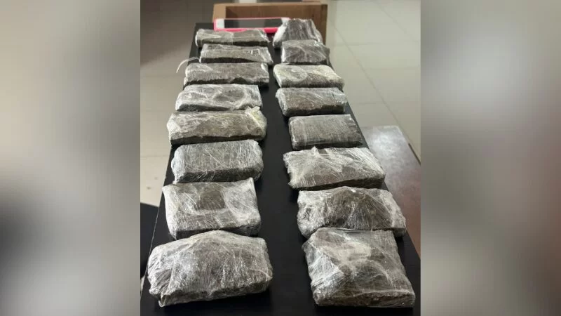 Mulher é presa com mais de 1,6kg de maconha em Parauapebas
