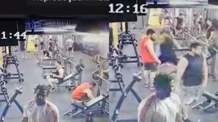 Vídeo: jovem é agredido na academia e fratura a mandíbula
