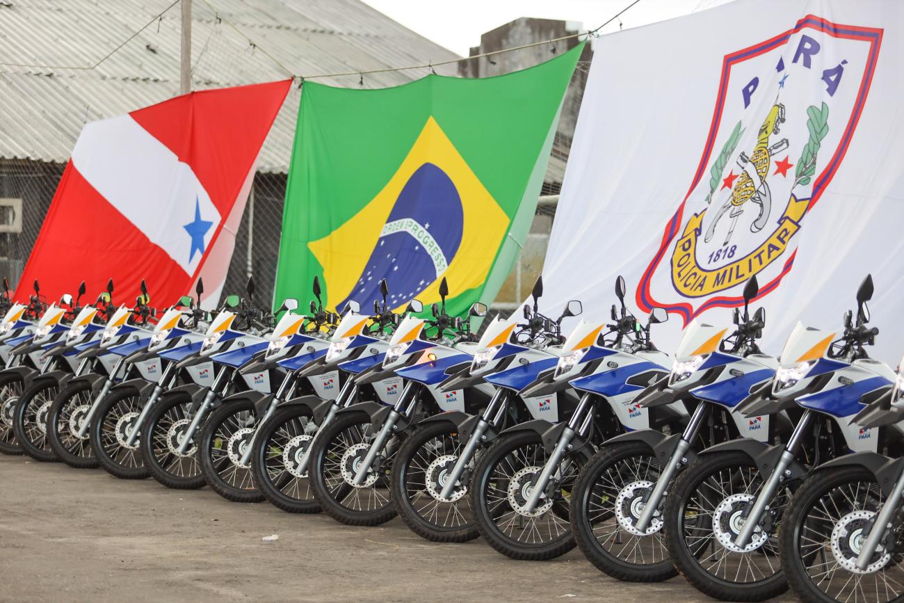 Guarda Municipal de Parauapebas recebe 05 motocicletas por meio de convênio com a Segup