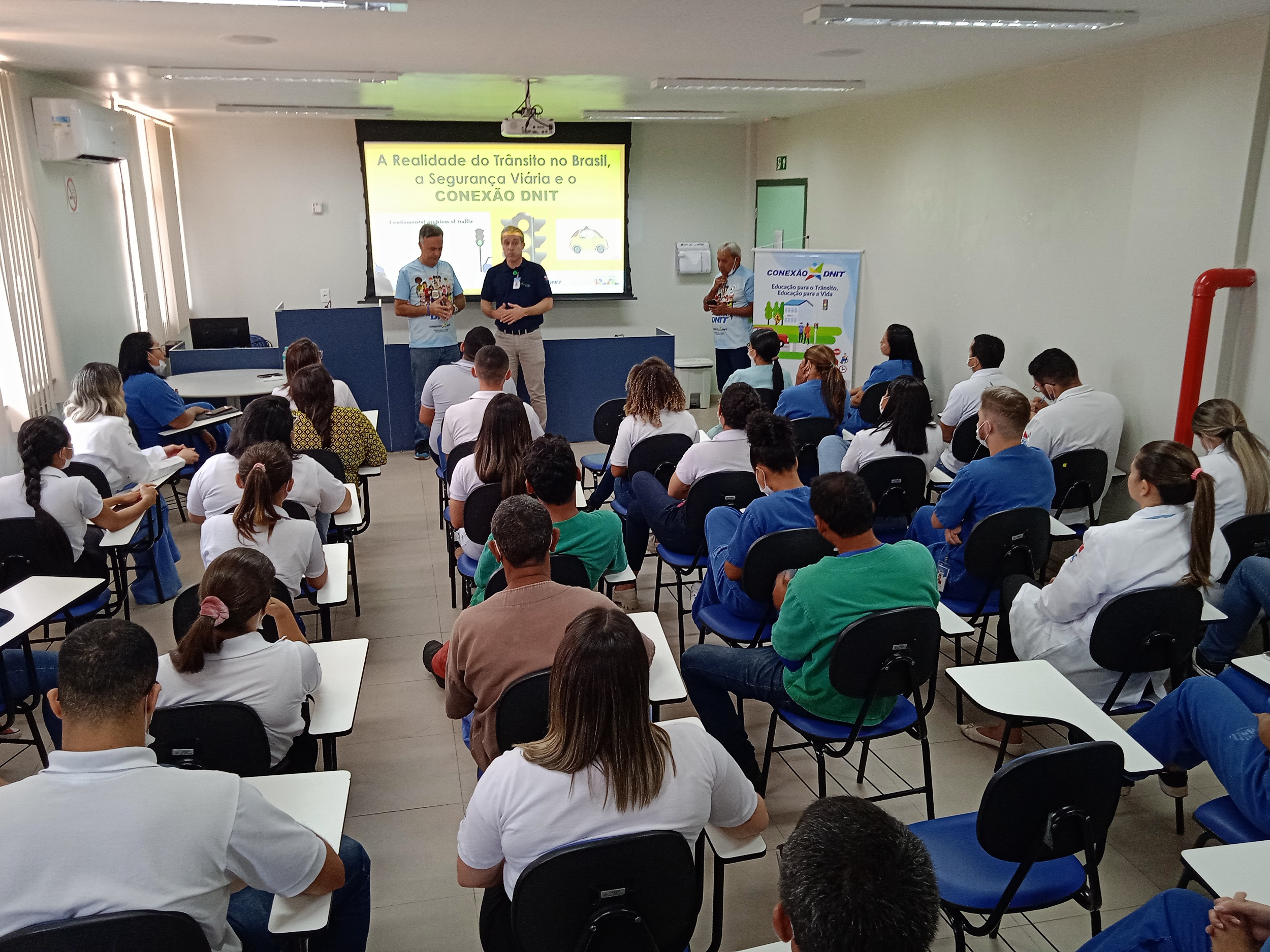 Hospital de Marabá promove palestras para prevenção de acidentes de trânsito