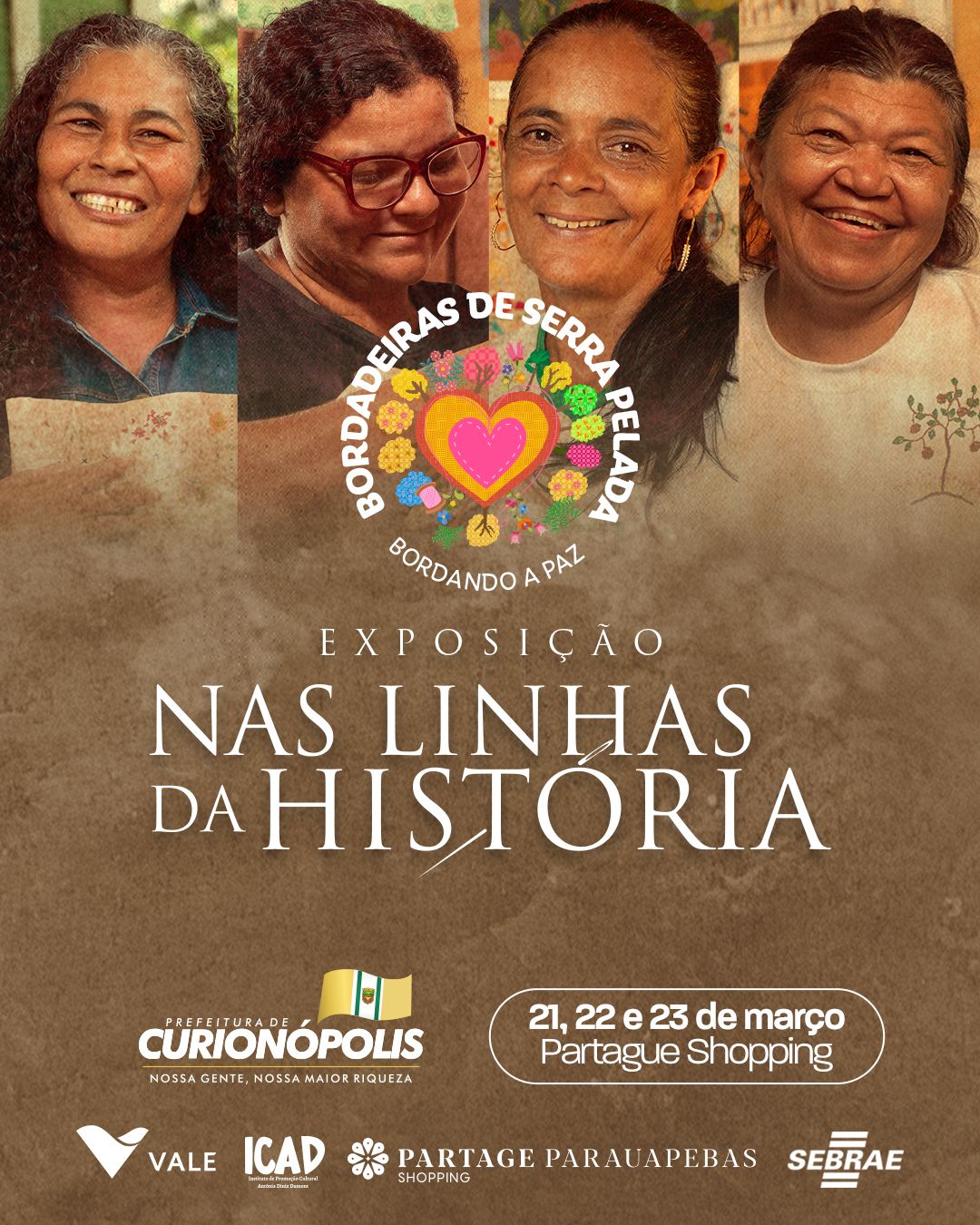 Prefeitura de Curionópolis lança exposição “Nas Linhas da História”