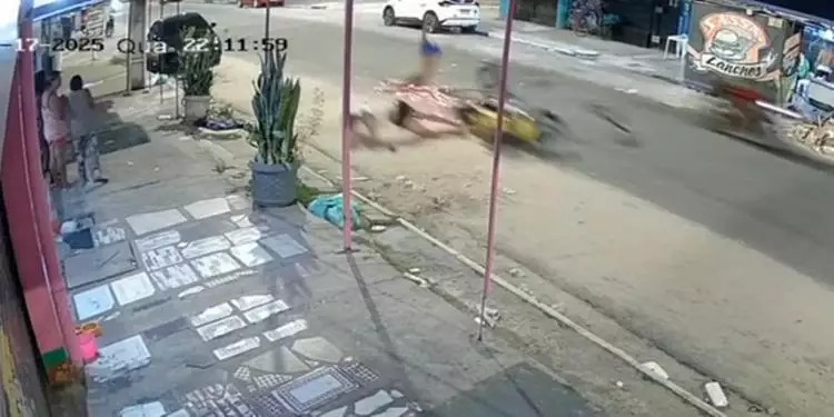 Ciclista morre após ser atingido por moto que fazia racha na Terra Firme na Grande Capital