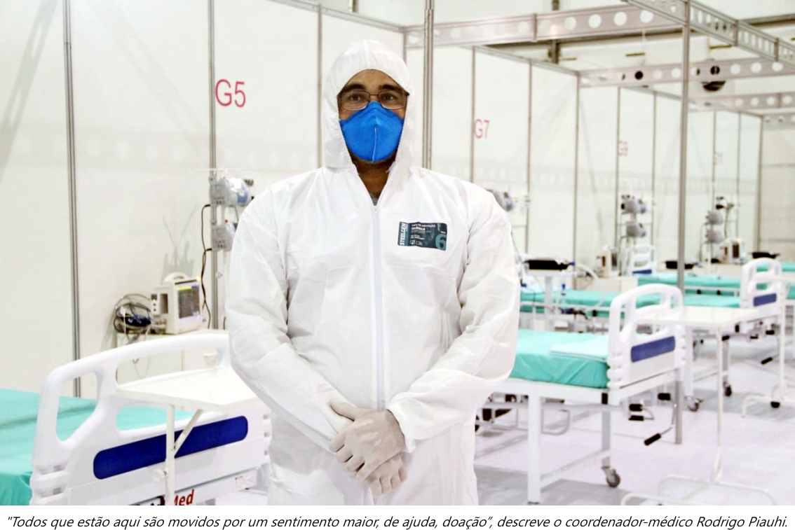 HC de Parauapebas completa um mês e mantém taxa de óbitos menor do que média mundial