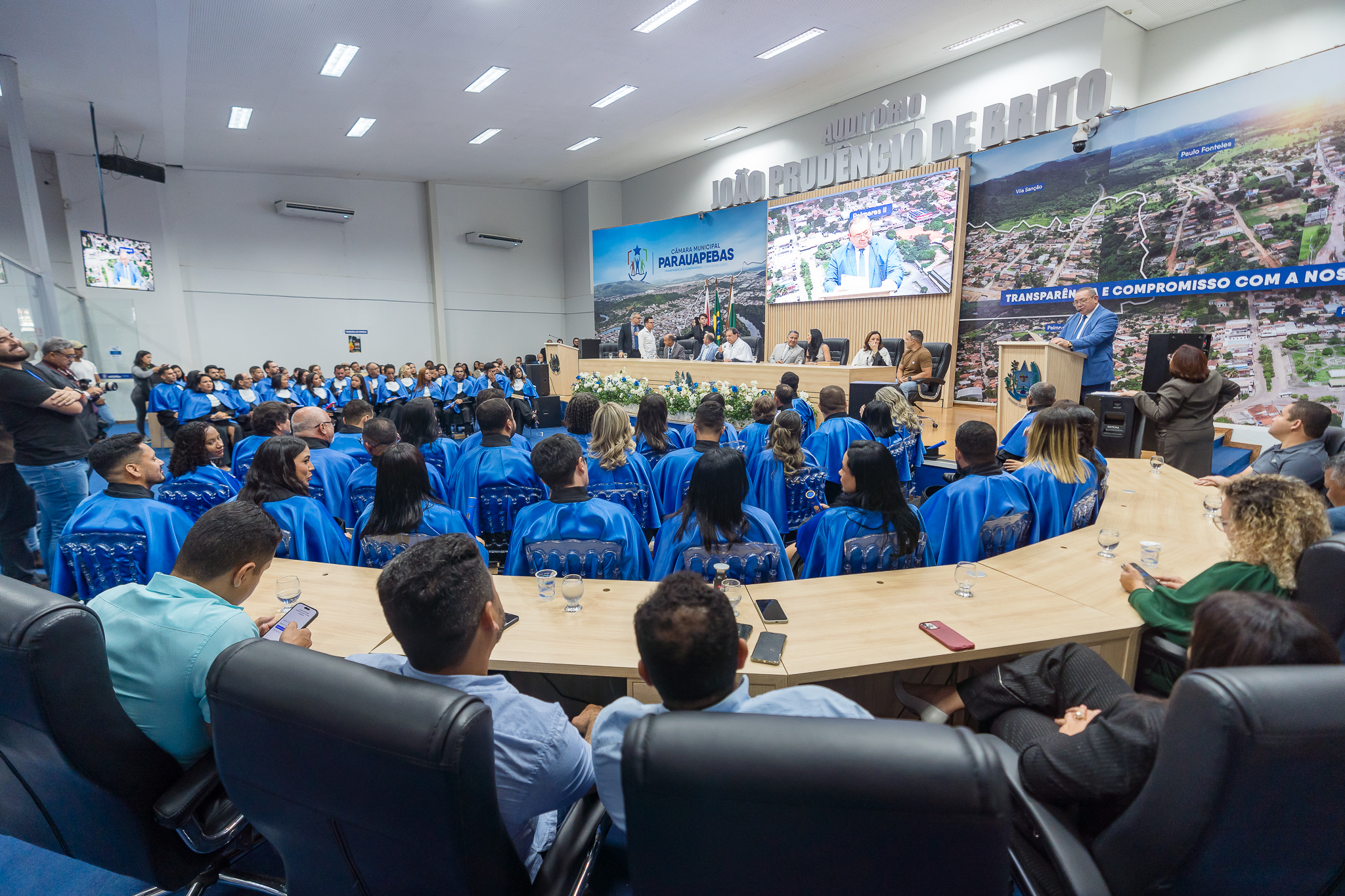 Câmara de Parauapebas celebra formatura histórica da primeira turma de Gestão Pública