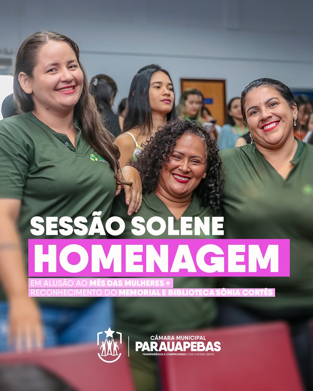 CMP realiza Sessão Solene em Homenagem às Mulheres