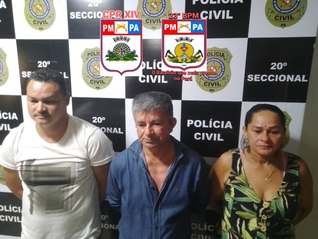 Três pessoas são presas por aplicar golpes em idosos em Parauapebas