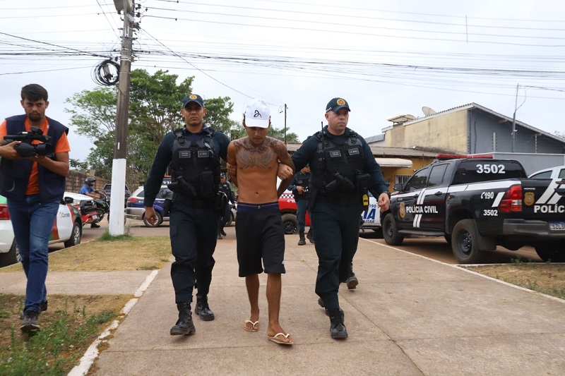 Jovem mata homem que teria agredido sua companheira e é preso em Marabá