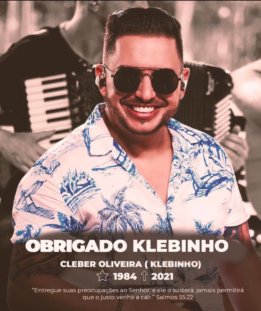 Canto Kleber da dupla com Kaue não tinha nenhuma comorbidade e morre por Covid