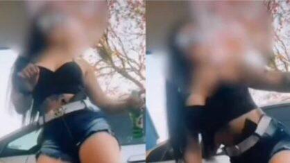 vídeo: PM é investigada por aparecer dançando funk com arma na cintura