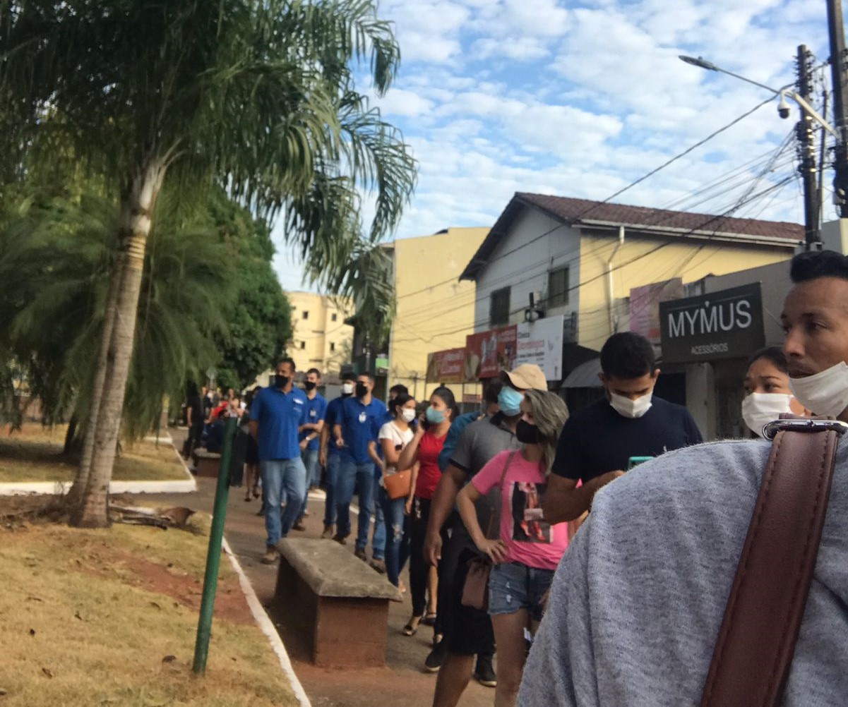 Vacinação está sendo um sucesso em Parauapebas