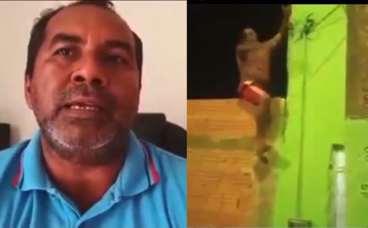 Vídeo: Homem que tentou cortar energia de igreja se pronuncia