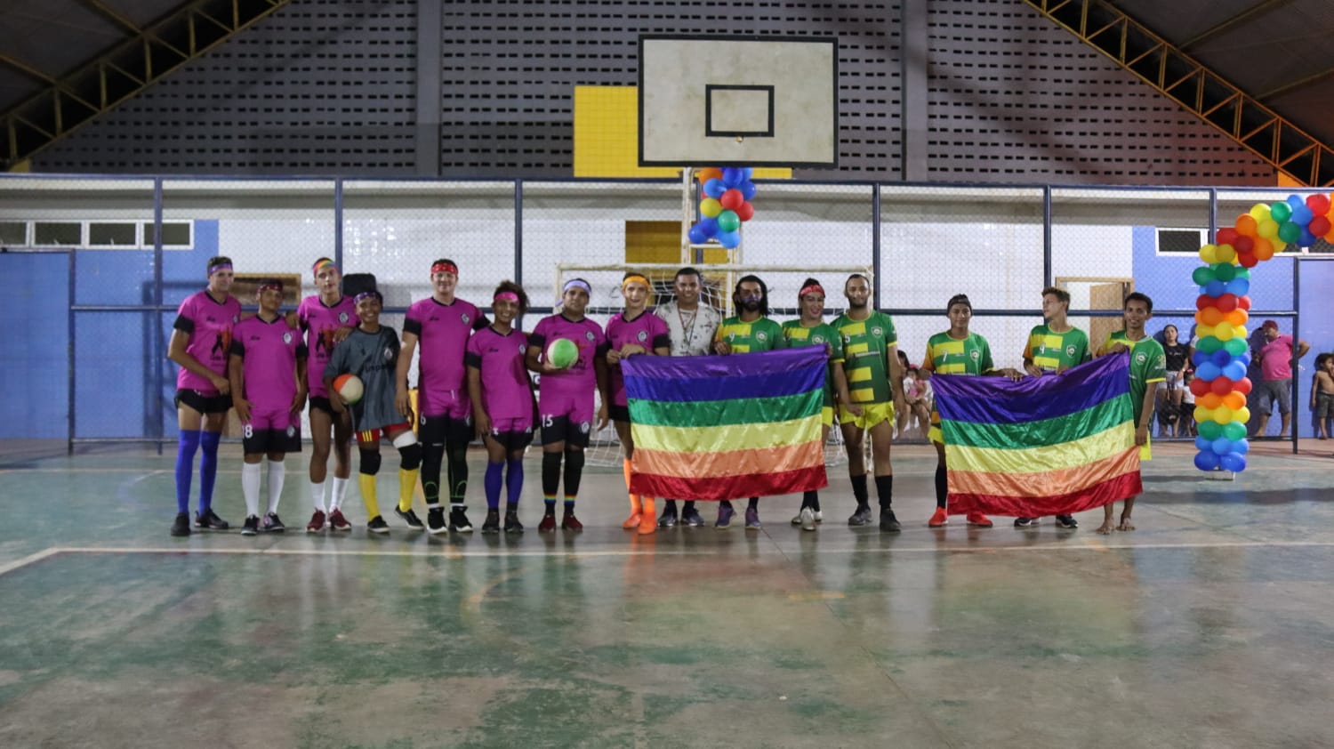 Evento esportivo LGBTQIA+ realizado em Eldorado do Carajás