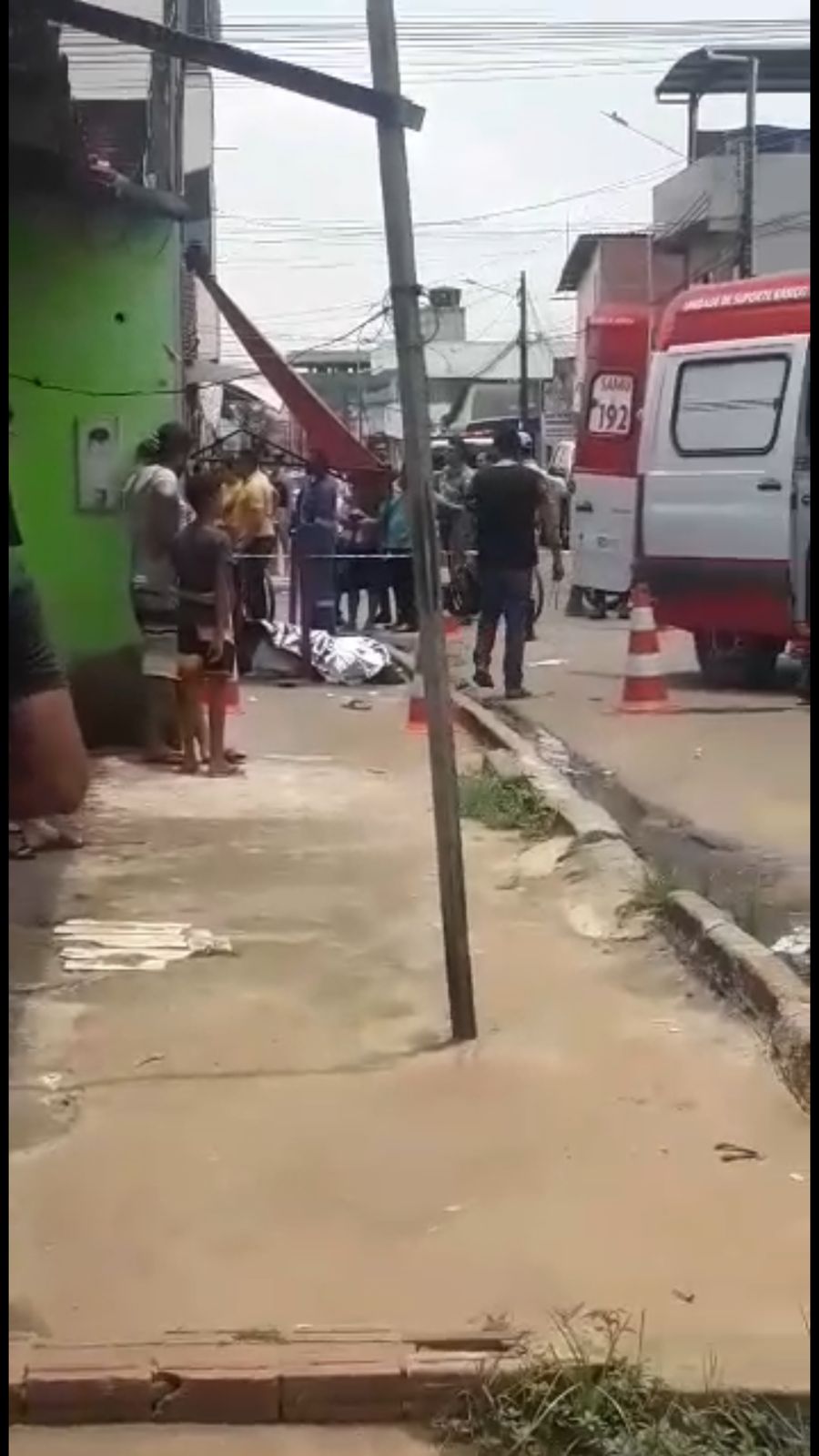 Parauapebas: acidente com vítima fatal no Bairro da Paz