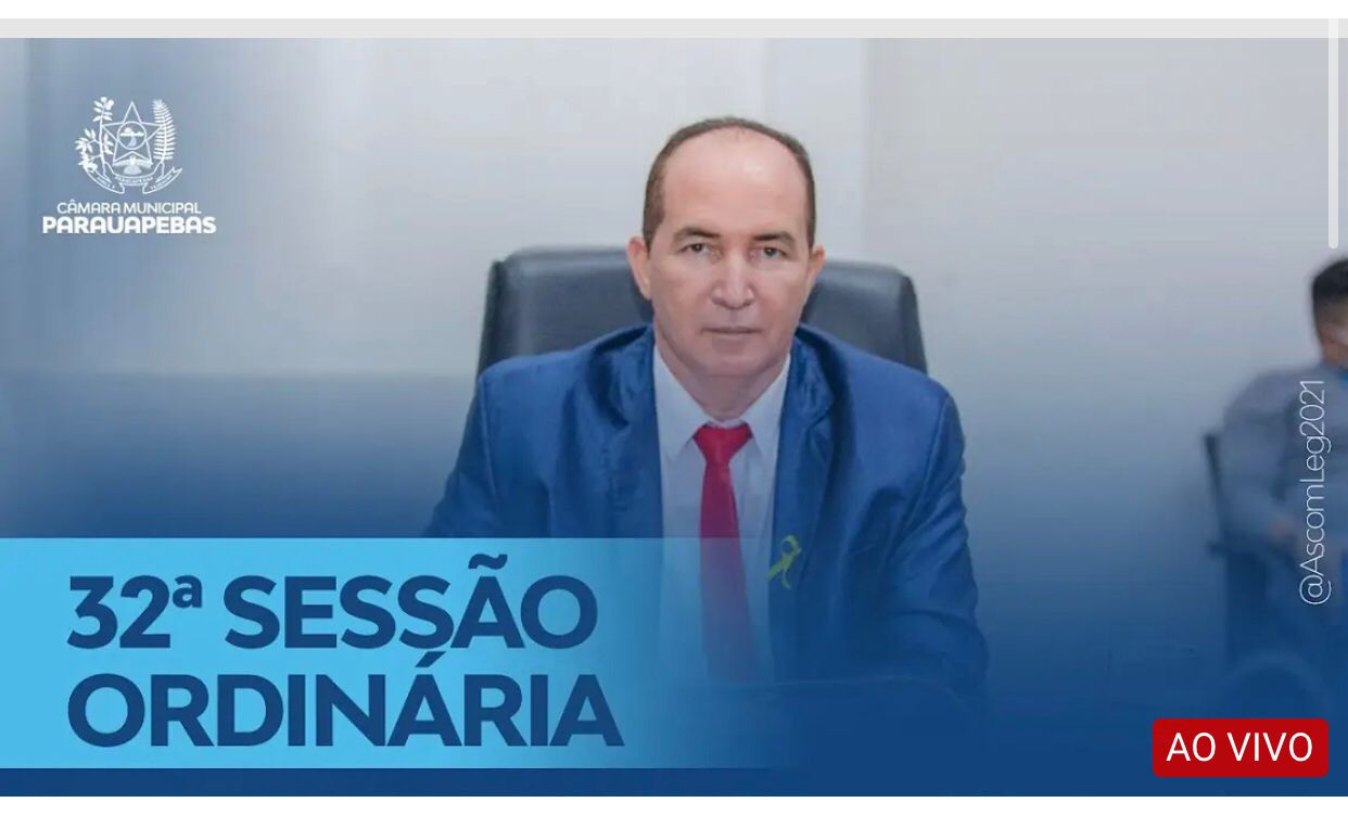 Sessão da Câmara Municipal de Parauapebas