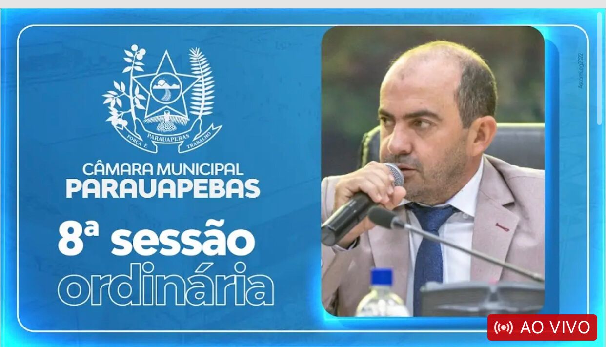 Sessão ordinária da Câmara Municipal de Parauapebas