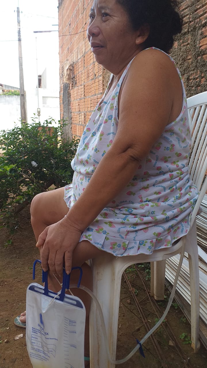 Família pede ajuda para mãe que está doente