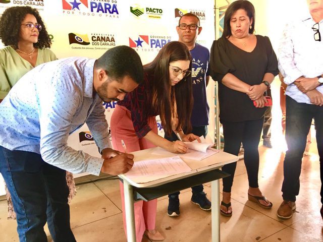 Parque dos Ipês recebe ordem de serviço para a construção de calçadas padronizadas