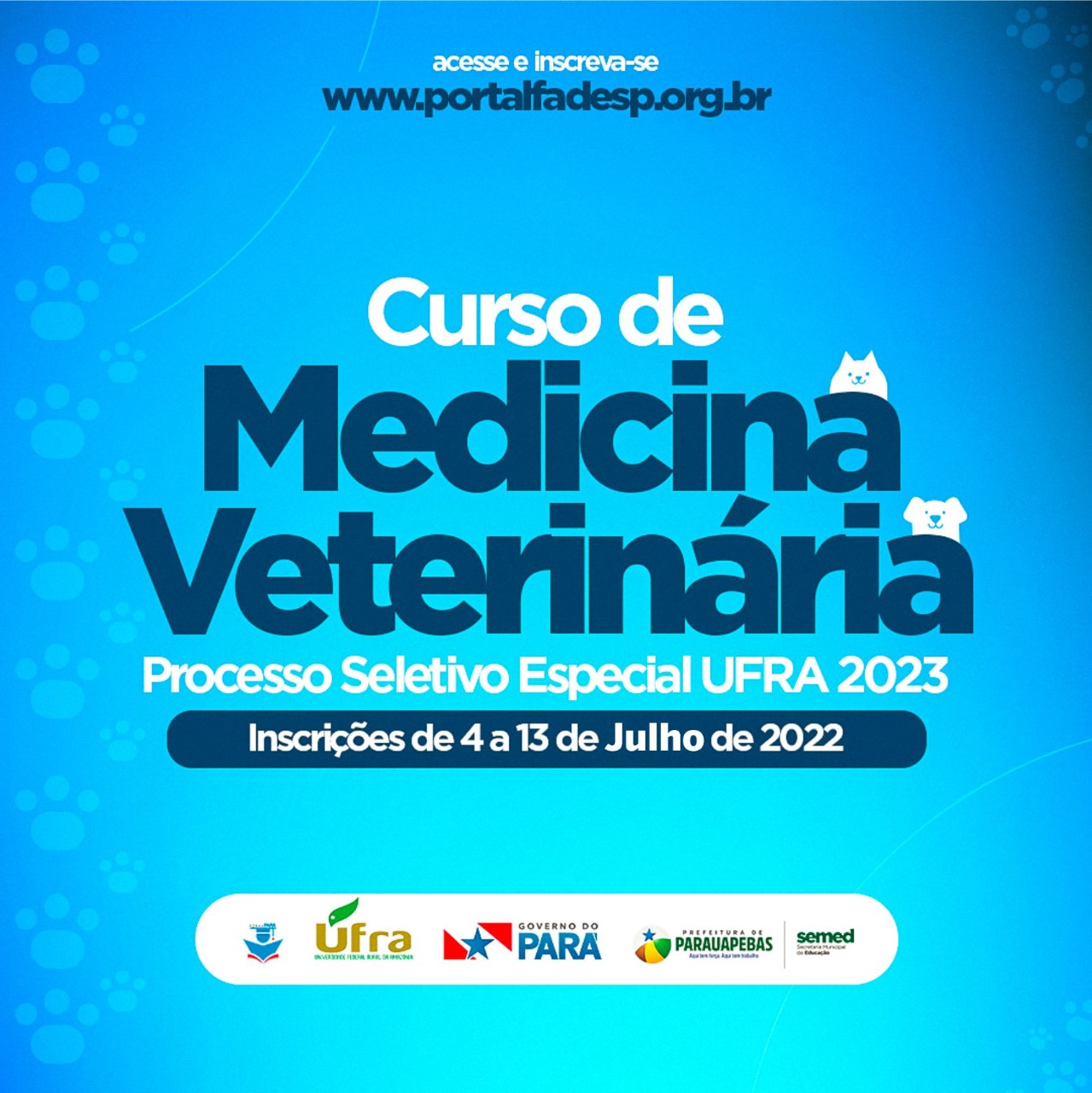 Curso de Medicina Veterinária da Ufra em Parauapebas abre inscrições