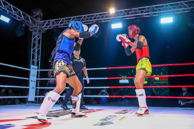 Em um show do esporte, Canaã recebe torneio de Muay Thai