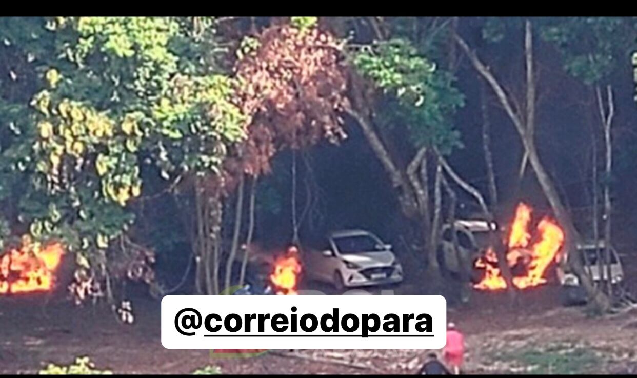 Vídeo: Pericia tenta descobrir causa de incêndio que atingiu  veículos de religiosos em retiro