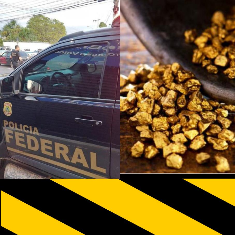 PF investiga esquema ilegal de ouro em 7 estados incluindo o Pará e movimentações de 300 milhões