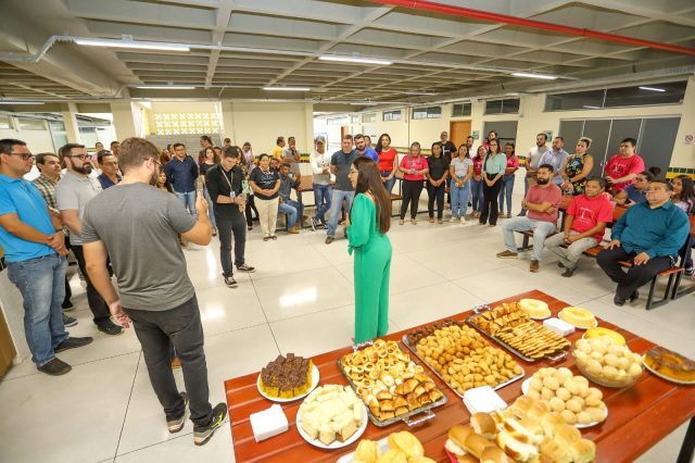 Prefeitura de Canaã dos Carajás realiza café da manhã coletivo em homenagem ao Dia do Servidor Público