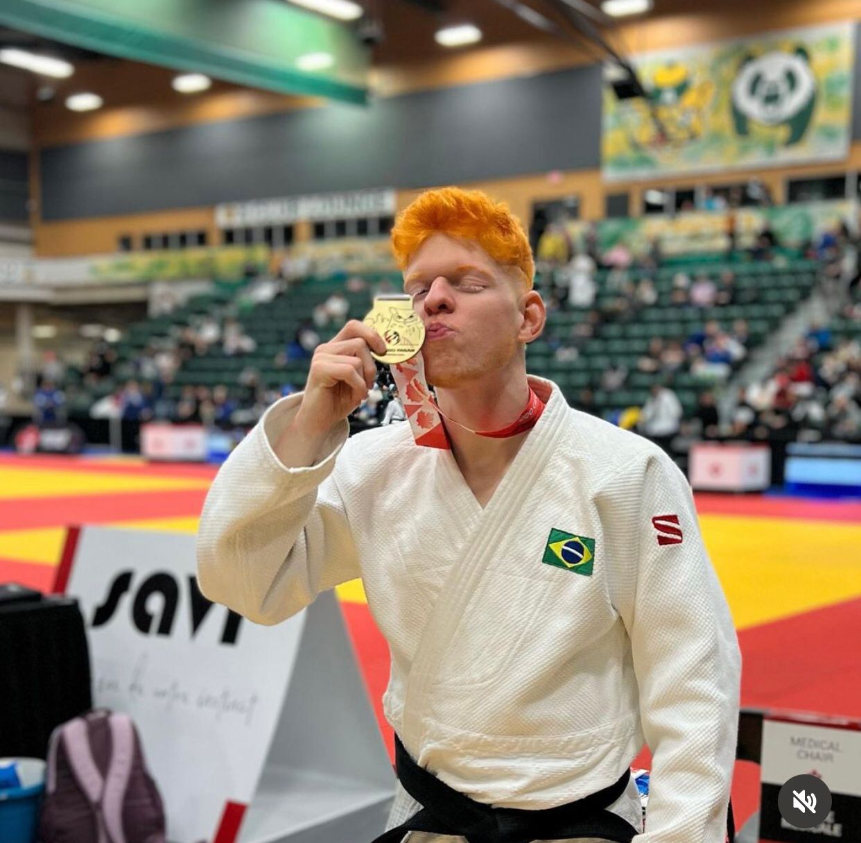 Judoca Thiego Marque é ouro