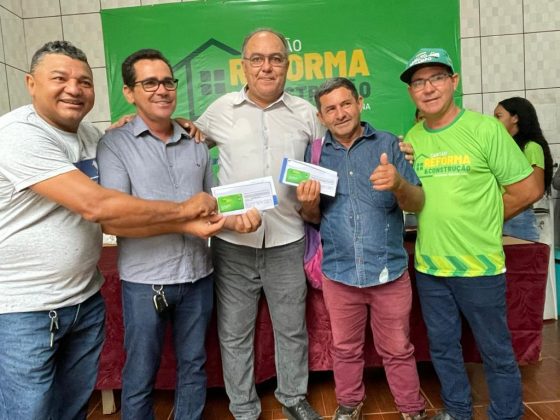 Cartão Reforma e Construção: 48 cidadãos recebem benefício em Canaã dos Carajás